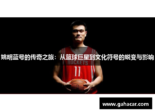 姚明蓝号的传奇之旅：从篮球巨星到文化符号的蜕变与影响